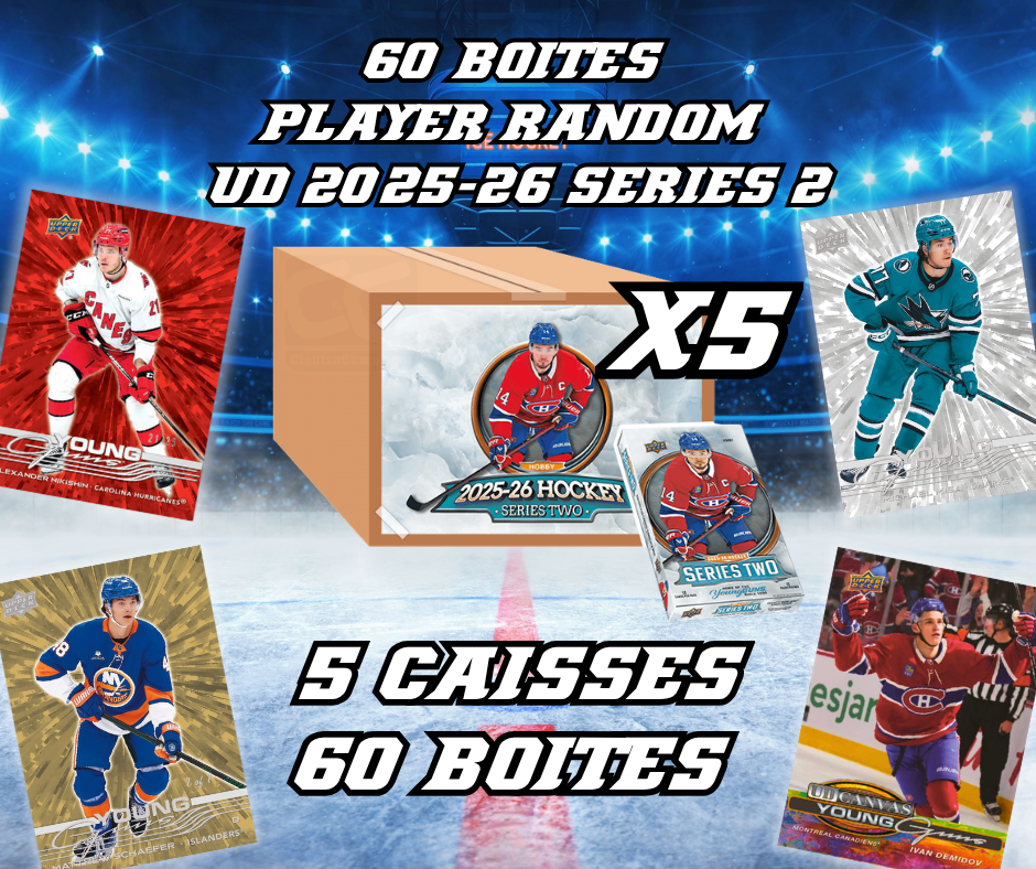 PLAYER RANDOM #7825 // 60 BOX // 5 CAISSES