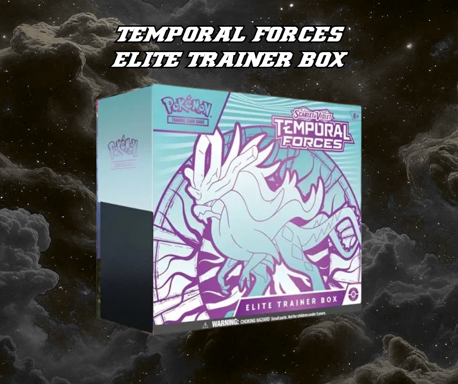 Pokémon Temporal Forces Elite Trainer Box (Flutter Mane Promo)