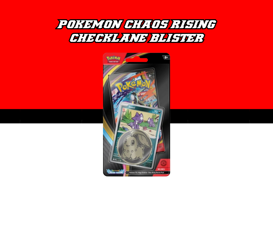 POKEMON CHAOS RISING CHECKLANE BLISTER