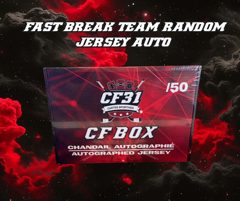 FAST BREAK TEAM RANDOM #7927 // 1x JERSEY AUTO