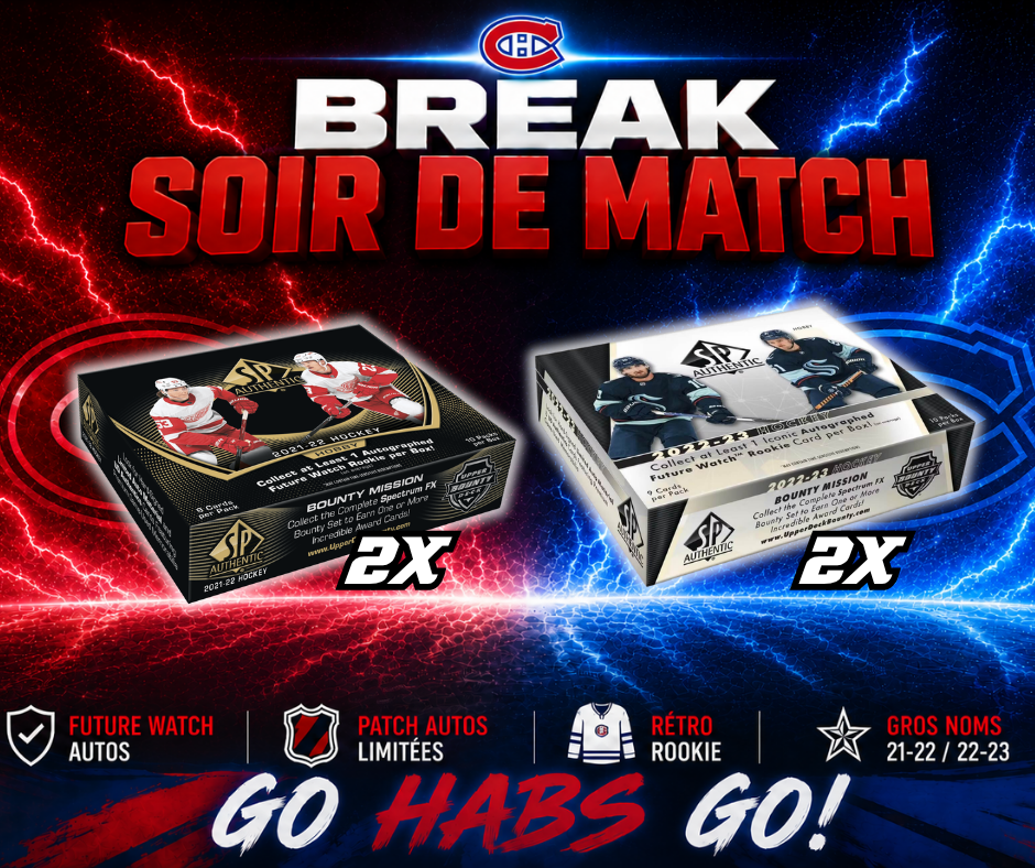 TEAM RANDOM BREAK 7947 // 2X SPA 21-22 + 2X SPA 22-23