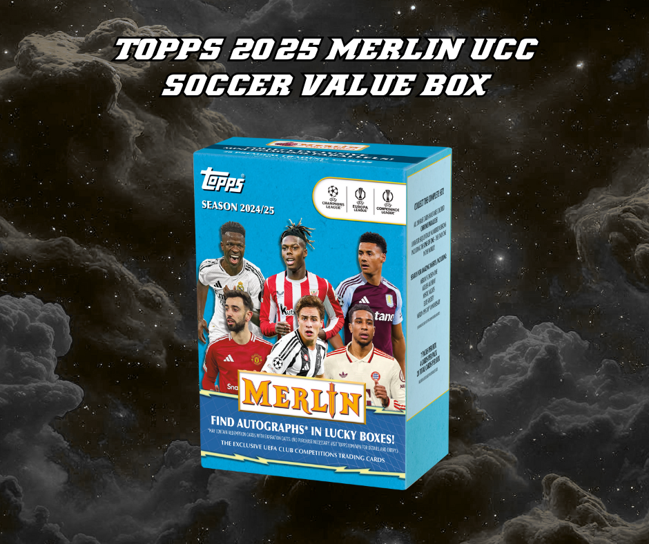 TOPPS 2025 MERLIN UCC SOCCER VALUE BOX