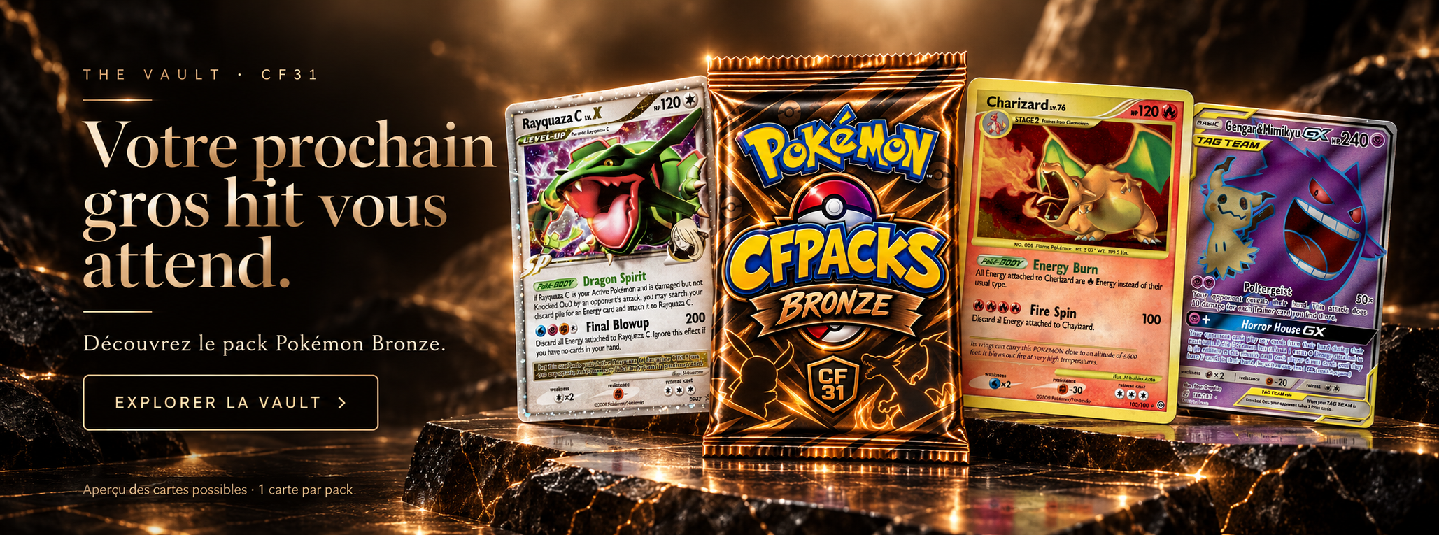 Votre prochain gros hit vous attend — Pokémon Bronze