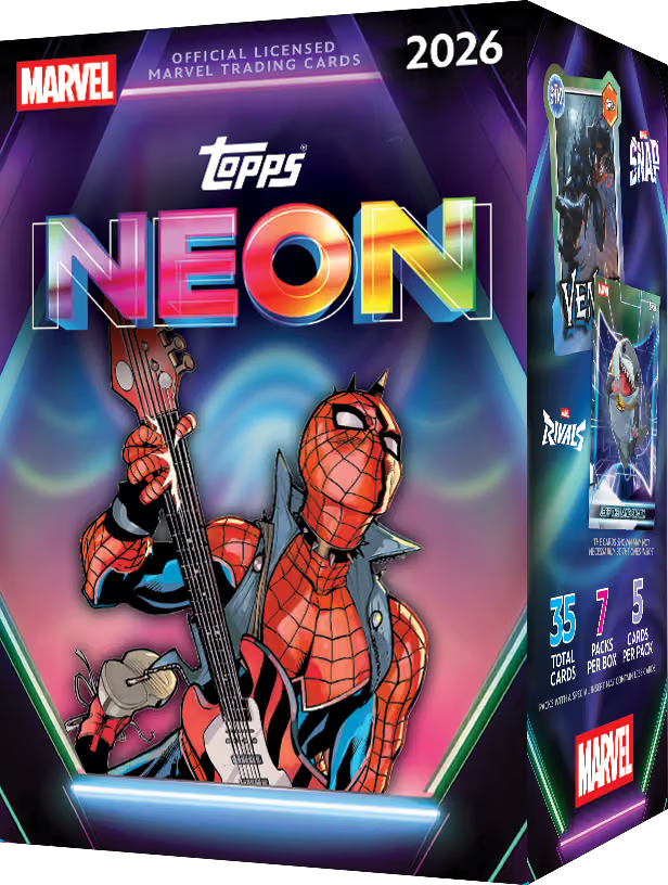 2026 TOPPS MARVEL NEON VALUE BOX