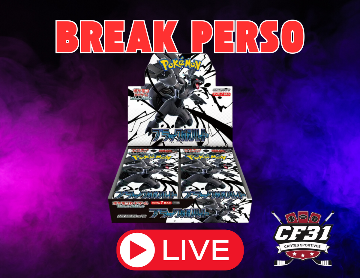 POKEMON BLACK BOLT BOX ( JAPANESE ) – CF31