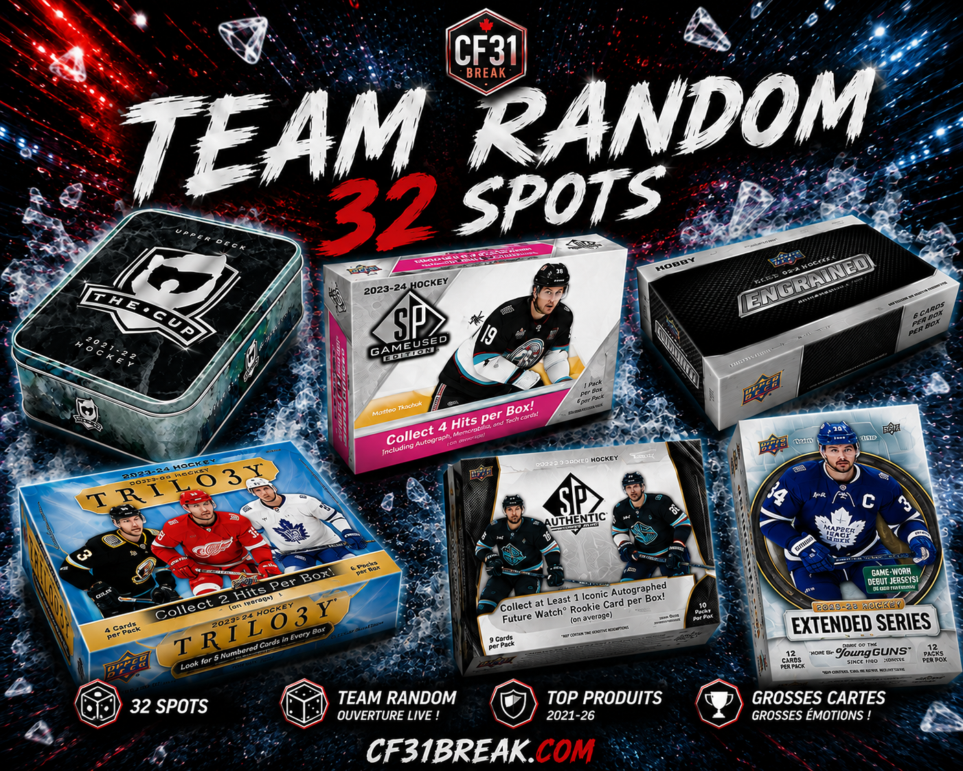 TEAM RANDOM #8200 // 6 BOX MIXER